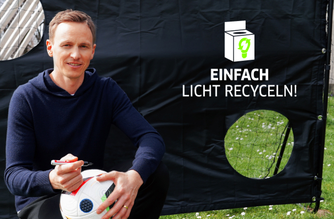 Sportmoderator Jochen Breyer recycelt Licht